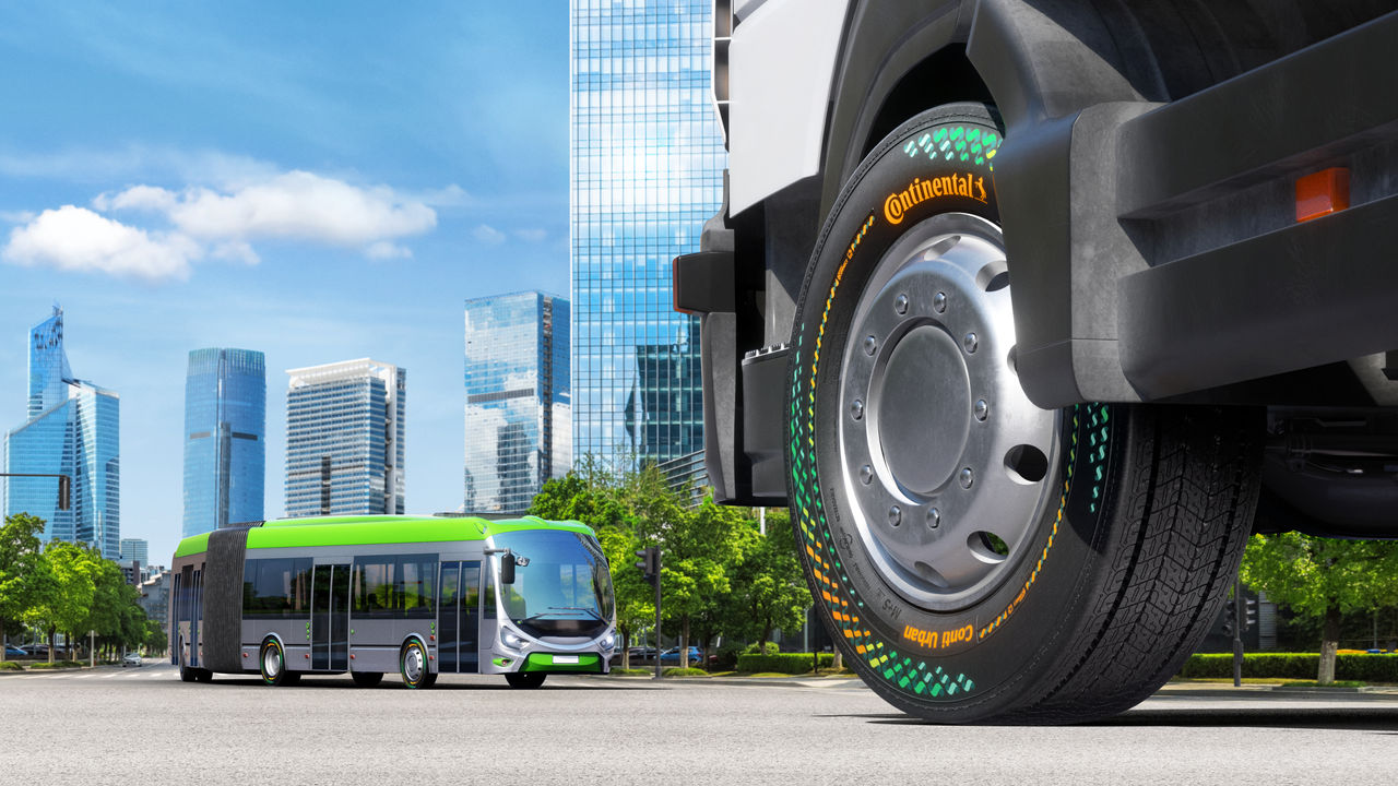 Conti Urban Concept Tire is Driving the Transformation to Sustainable Mobility