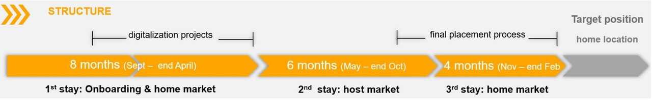 Steps of program diagram