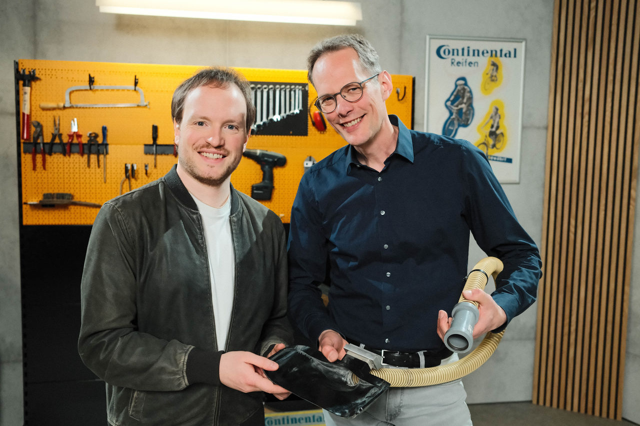 Vacuum for research on tire and road wear particles