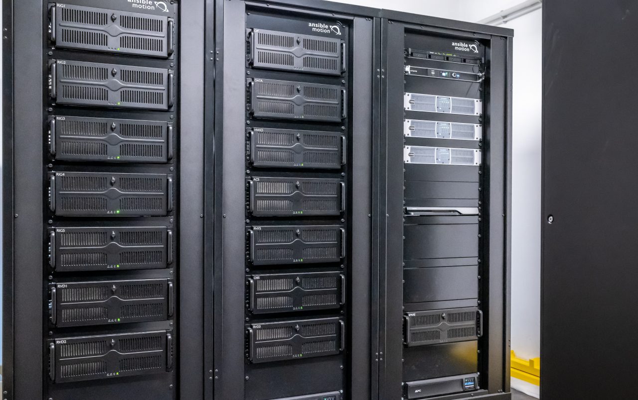 Server des Driving Simulators