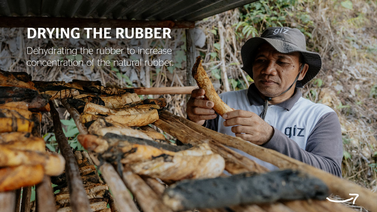 Info Slider Drying Natural Rubber