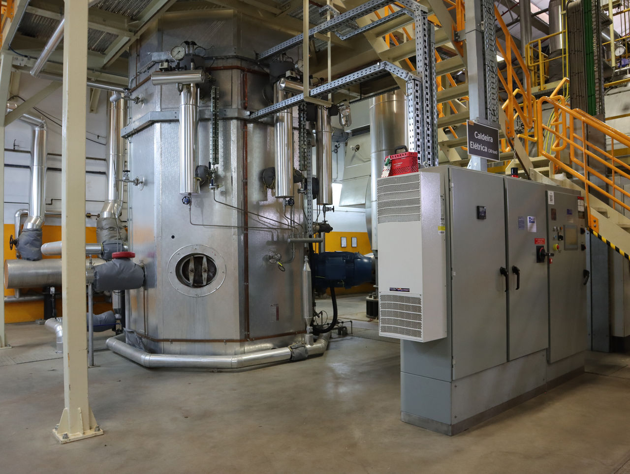 E-Boiler in tire plant in Lousado, Portugal