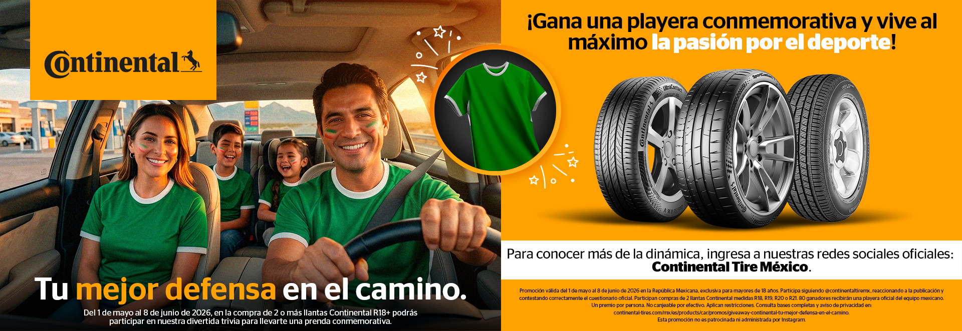 giveaway playera conmemorativa