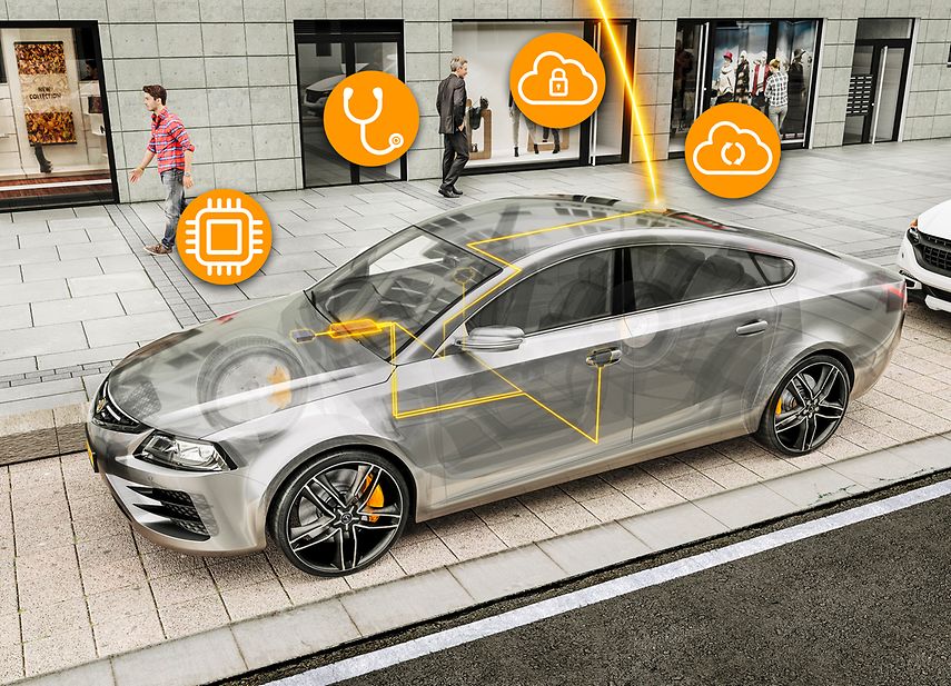 Moderne Elektronik überträgt Daten blitzschnell und legt den Grundstein für autonomes Fahren.