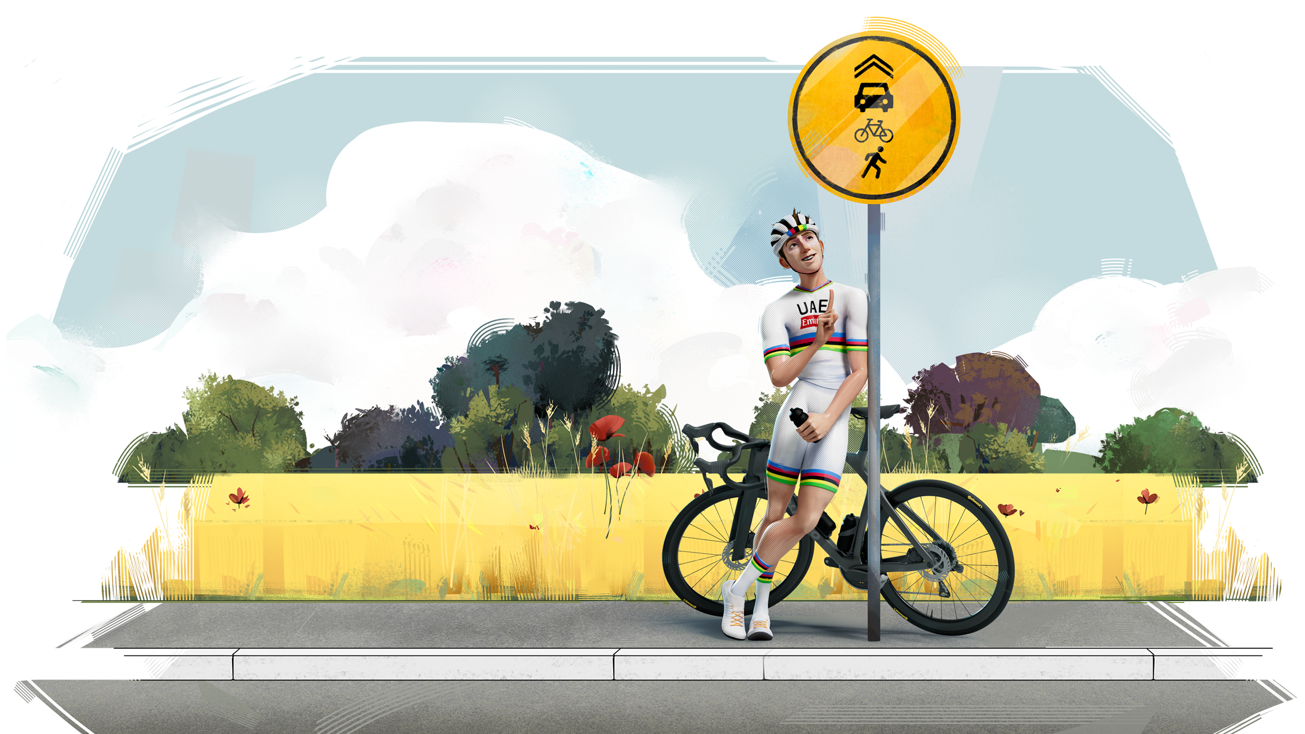 Tadej Pogacar x Continental