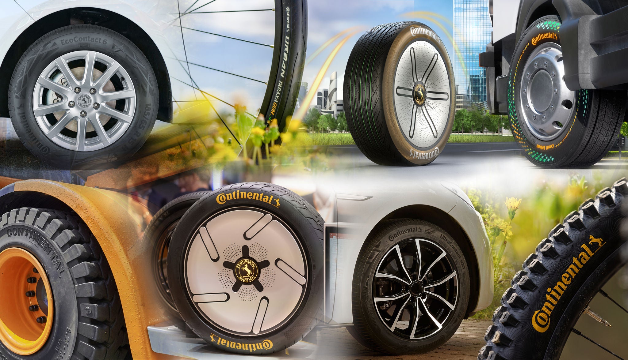 On the way to 100% sustainable materials in our tires
