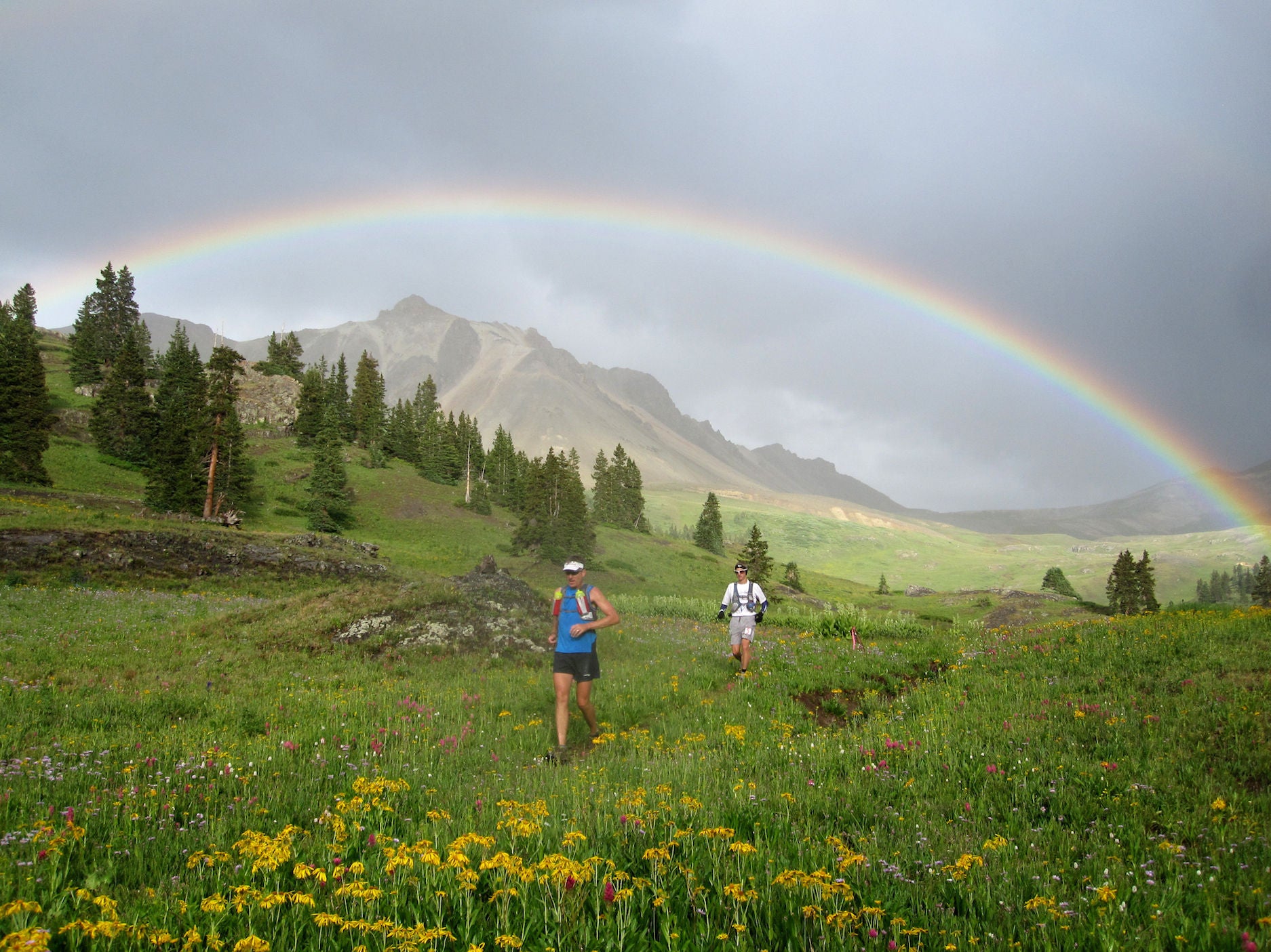 Löpare som deltar i Hardrock 100