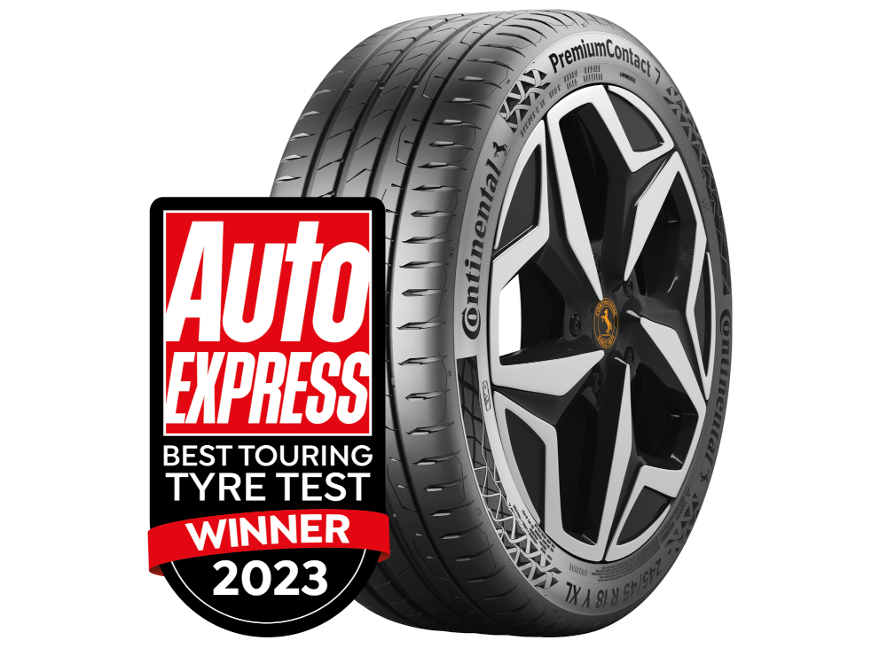 Selo de teste - Tyre Reviews PremiumContact 7 2023