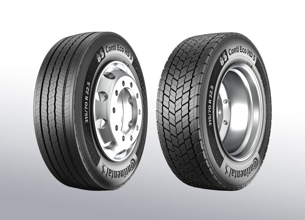 Nouvelle gamme de pneumatiques poids lourd Conti Eco Gen 5 : duo gagnant faible résistance au roulement et kilométrage élevé