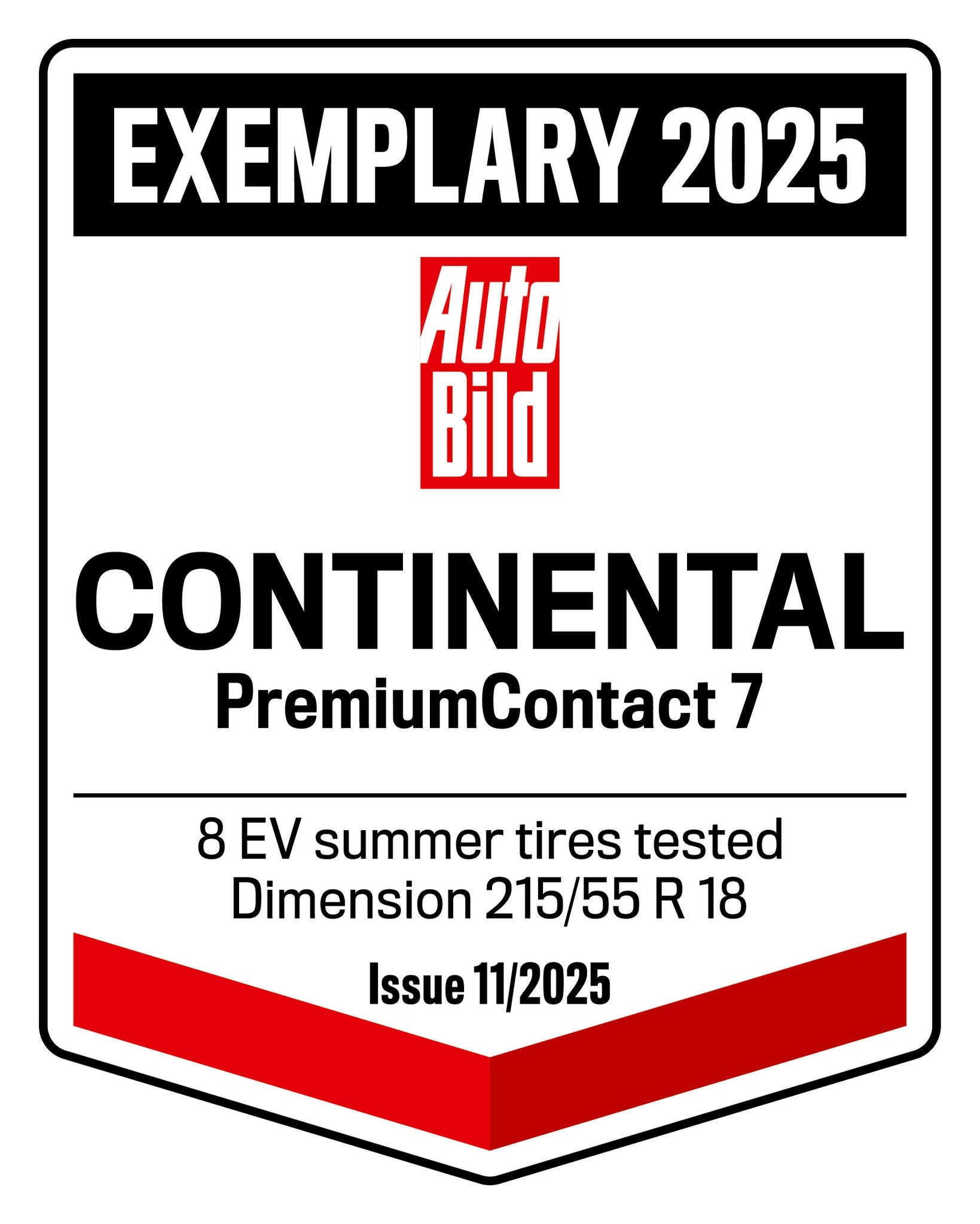 Autobild test result - PremiumContact 7