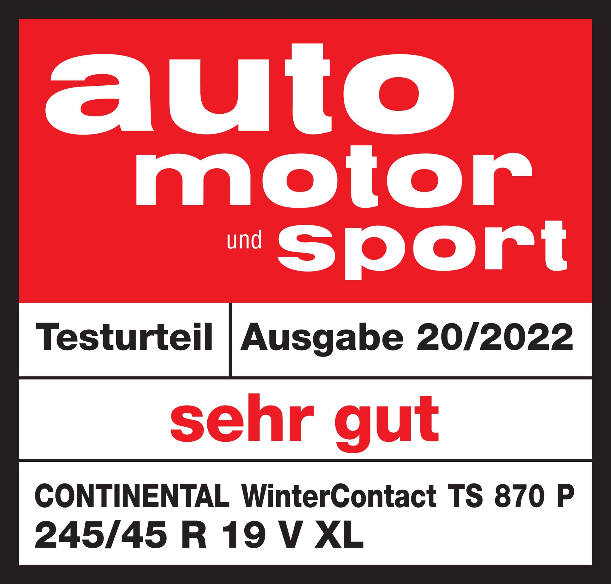 Automotorsport Winterreifentest 2022