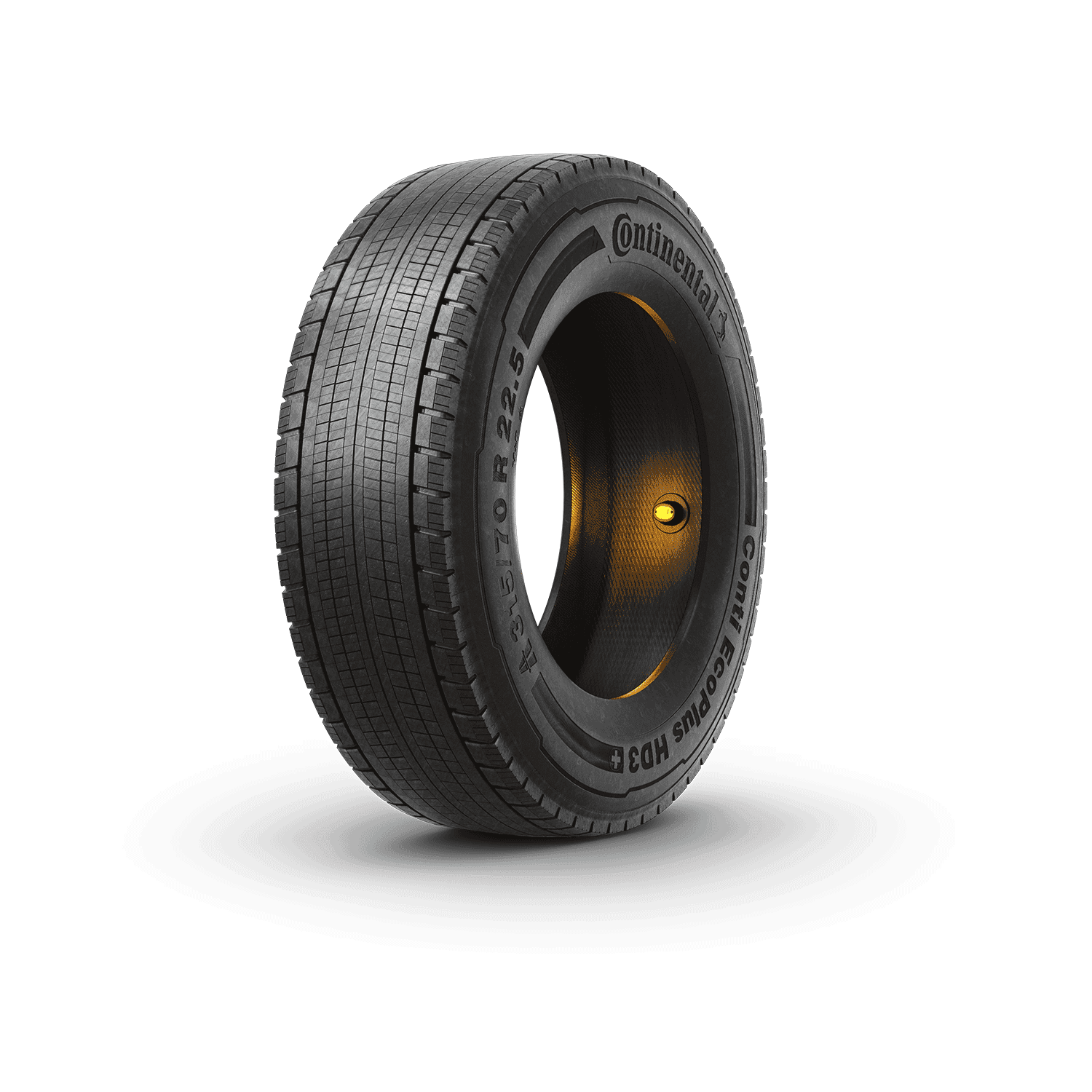 Tire with mounted Sensor