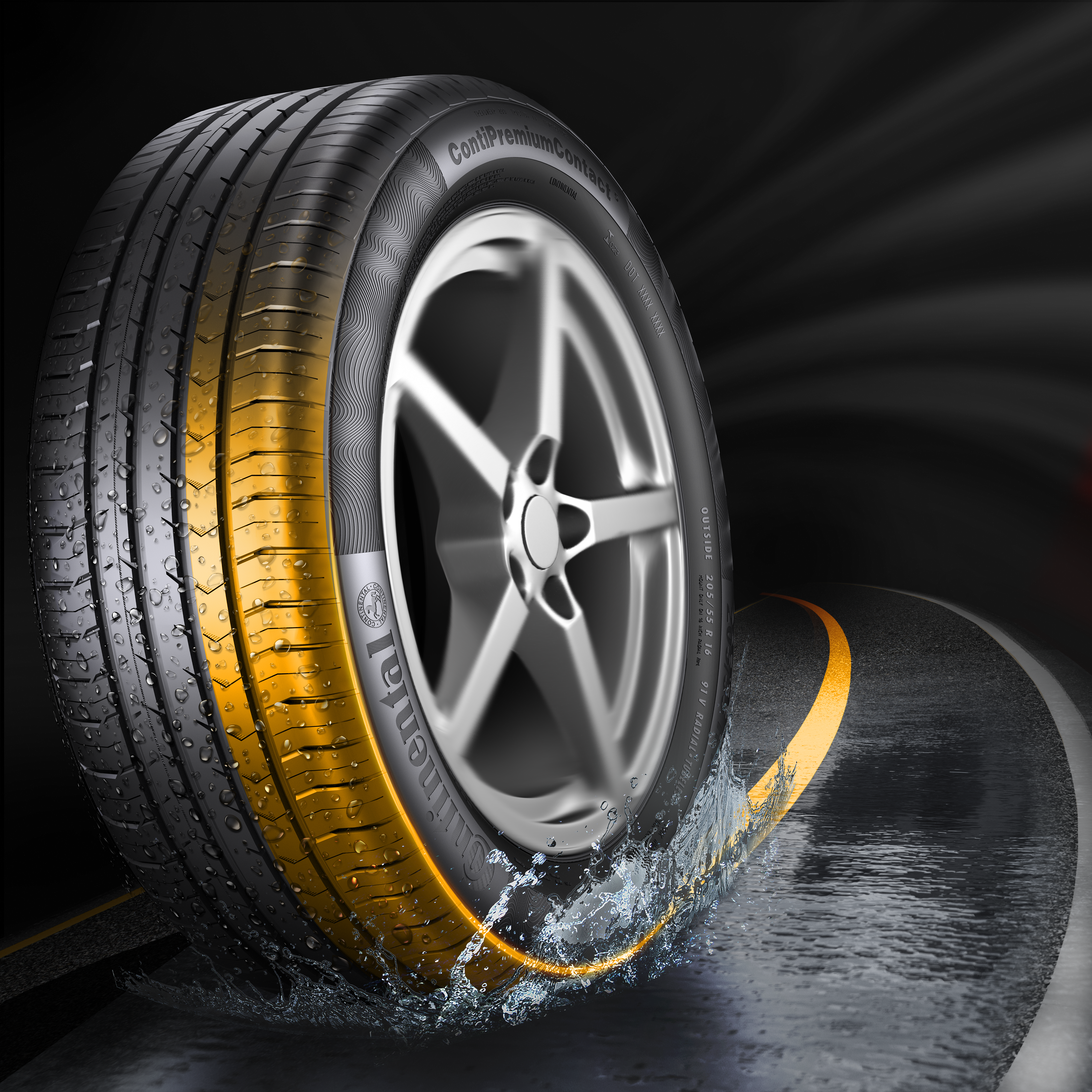 ContiPremiumContact™ 5 Technical Highlights ContiPremiumContact™ 5 Technical Highlights Safety and Handling