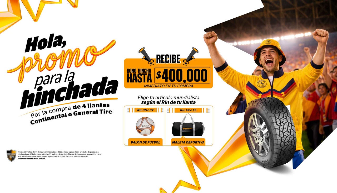 (Banner Home Hola Promo para la Hinchada - Colombia)