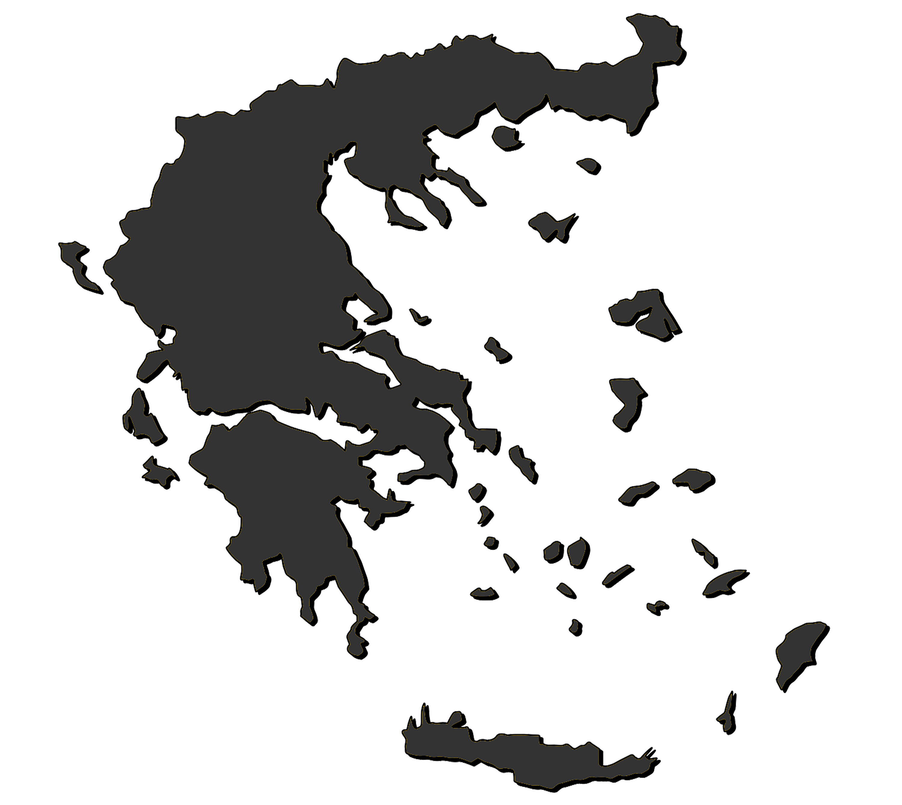 Map of Greece