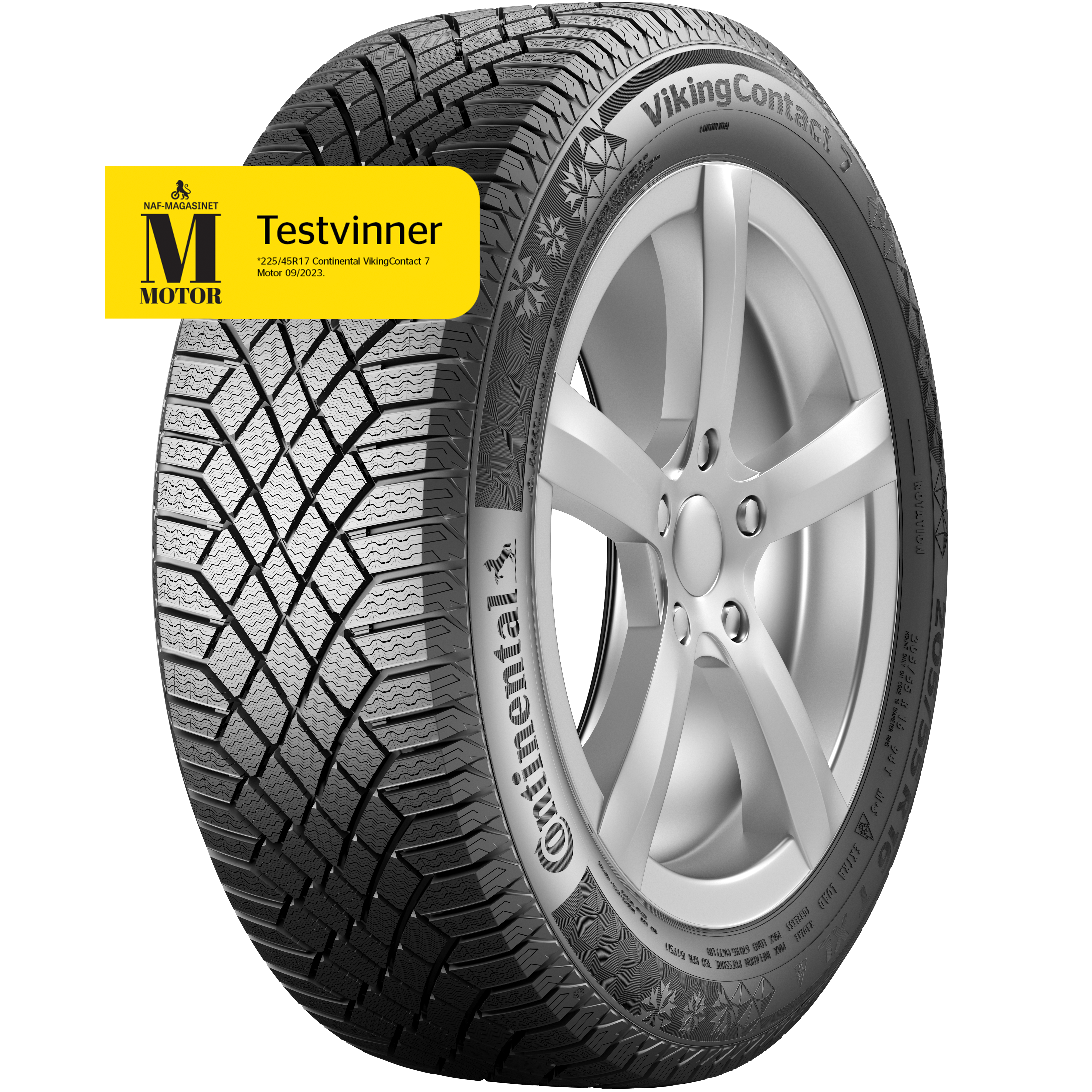 Continental PremiumContact 7 testvinner sommerdekk 2023