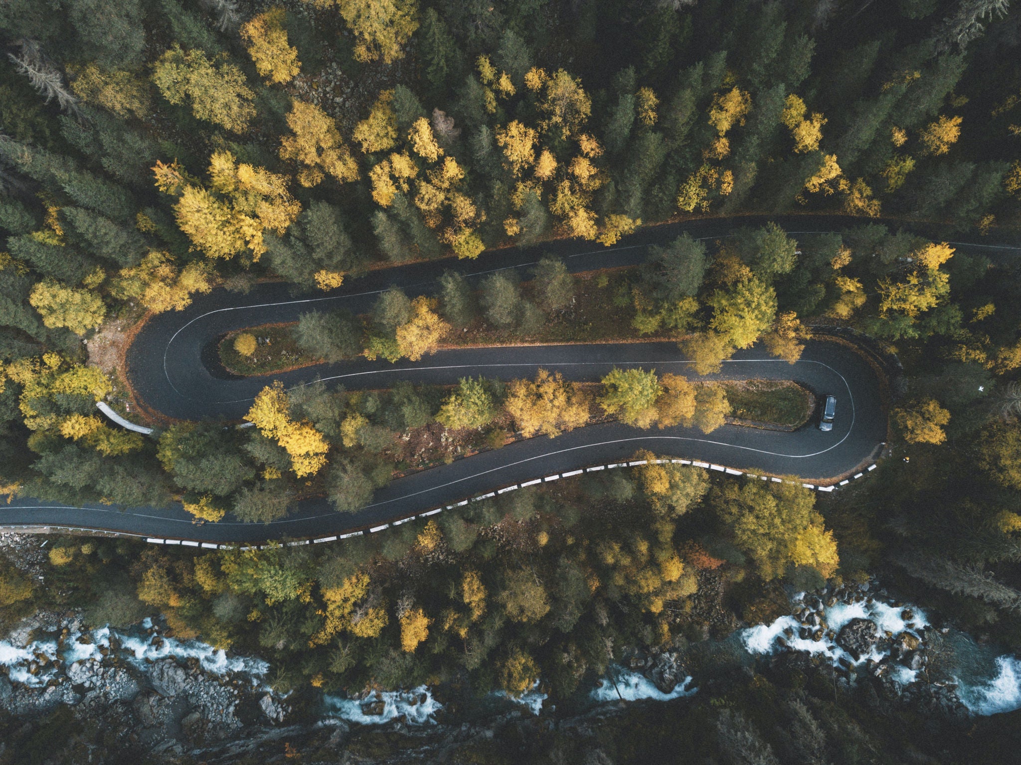 curvy road