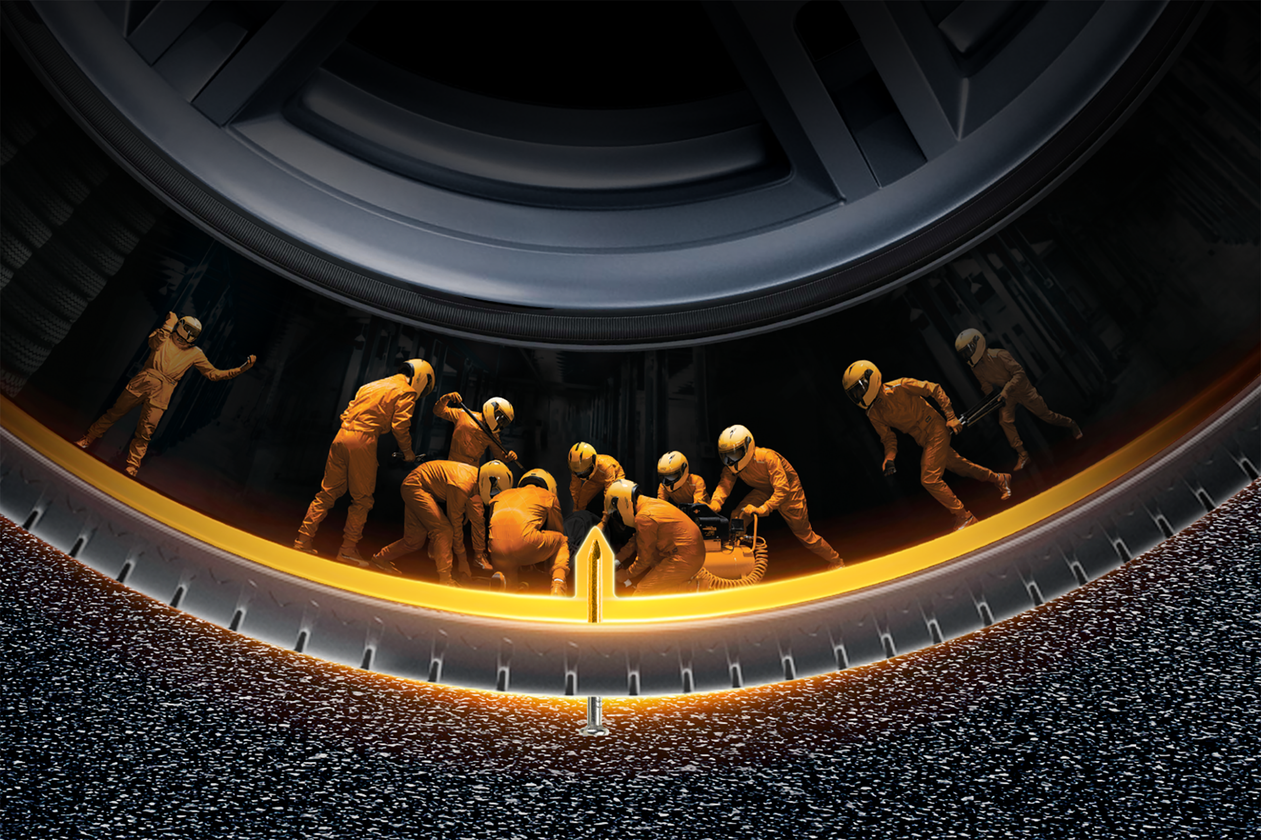 釘などが刺さった時の空気漏れを防ぎ、安全な走行を継続させるコンチネンタルタイヤの先進技術「ContiSeal」