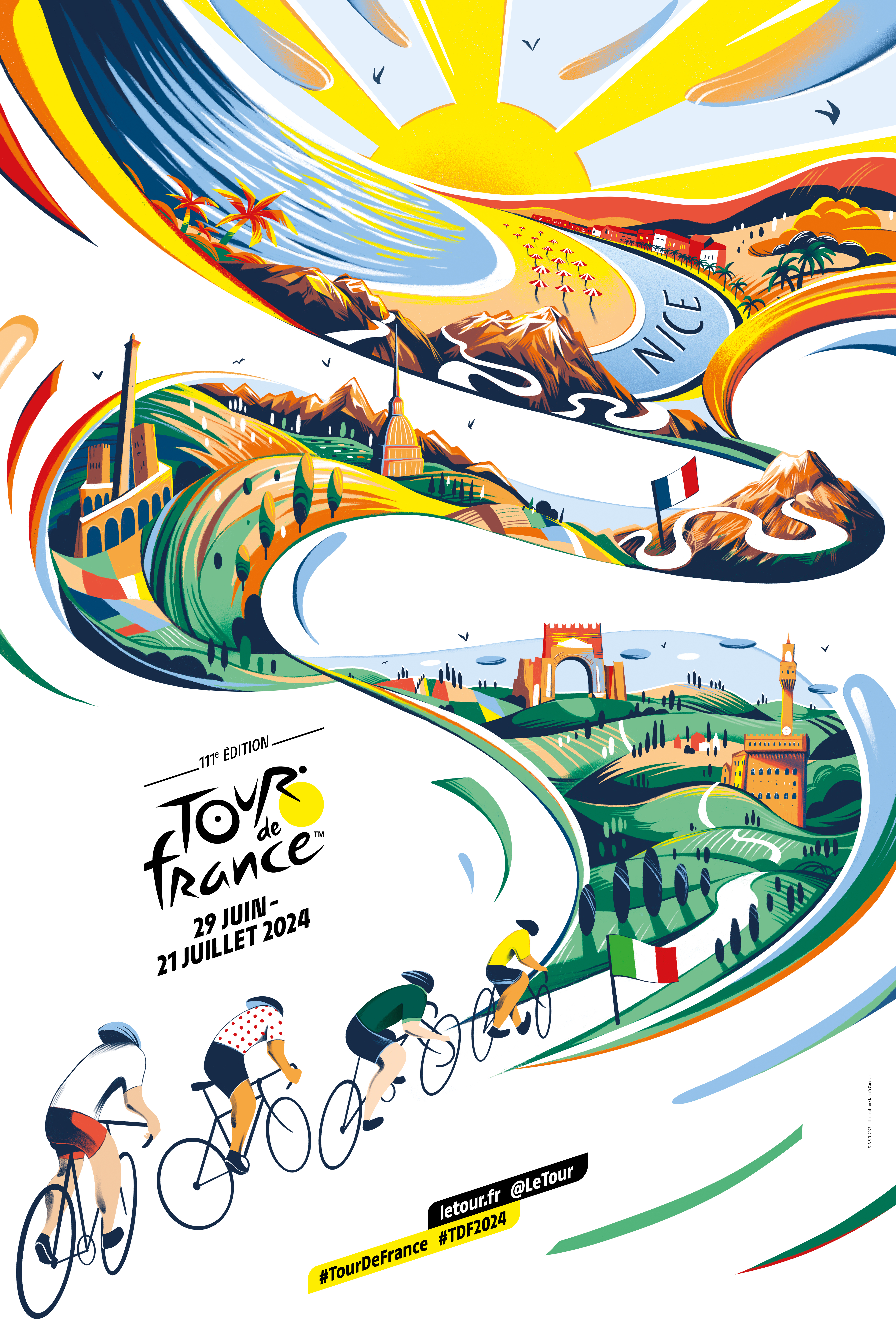 Tour de France Poster