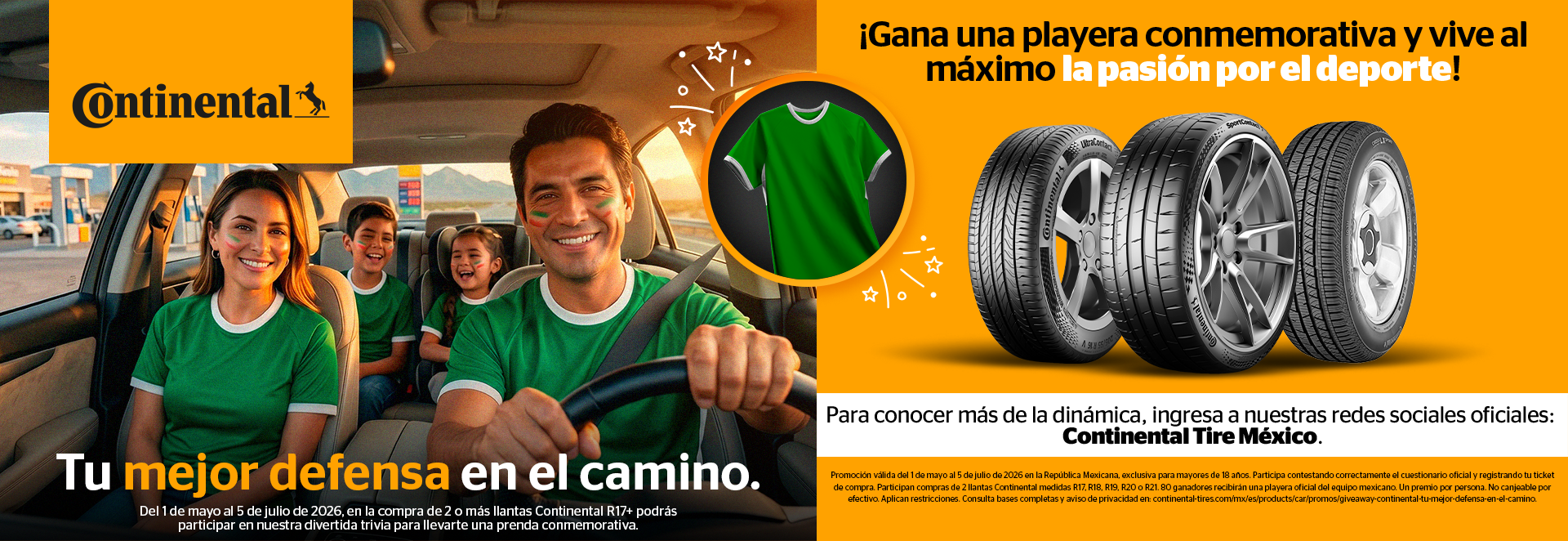 giveaway playera conmemorativa