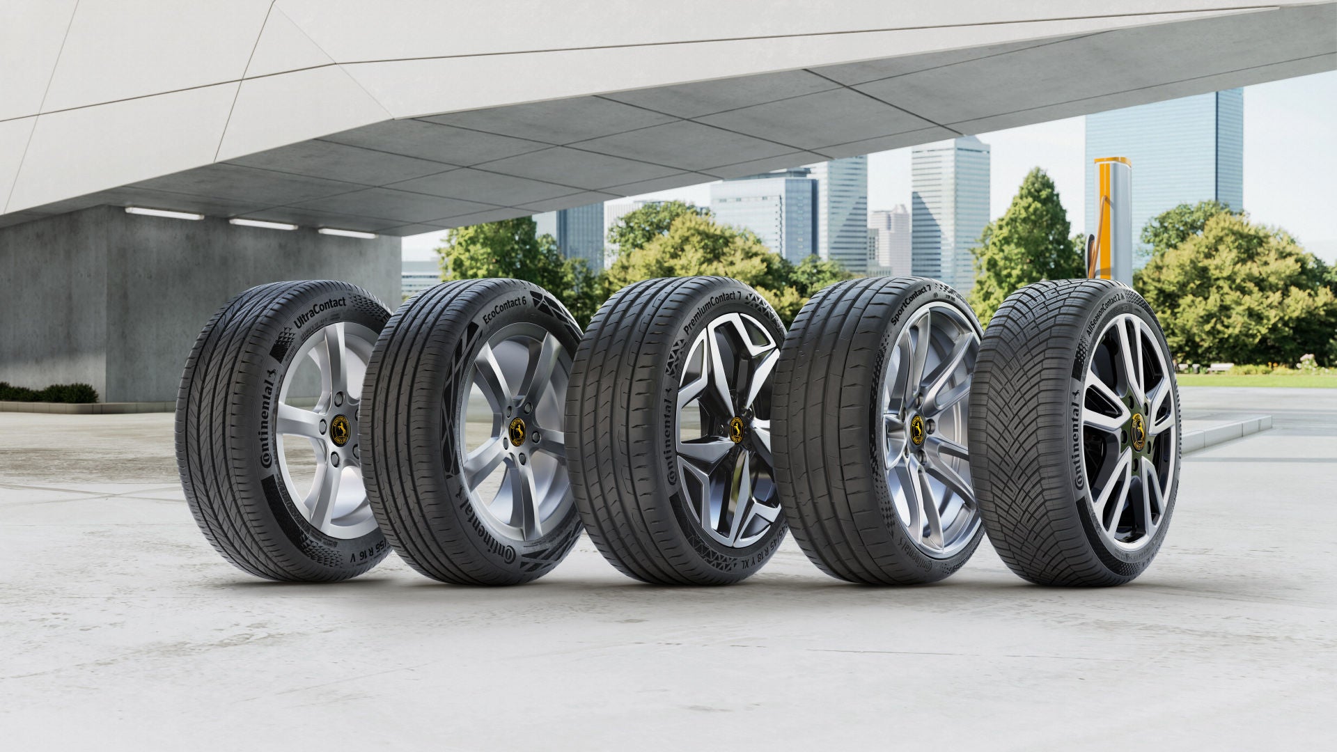 Gama de Pneus Continental para automóveis