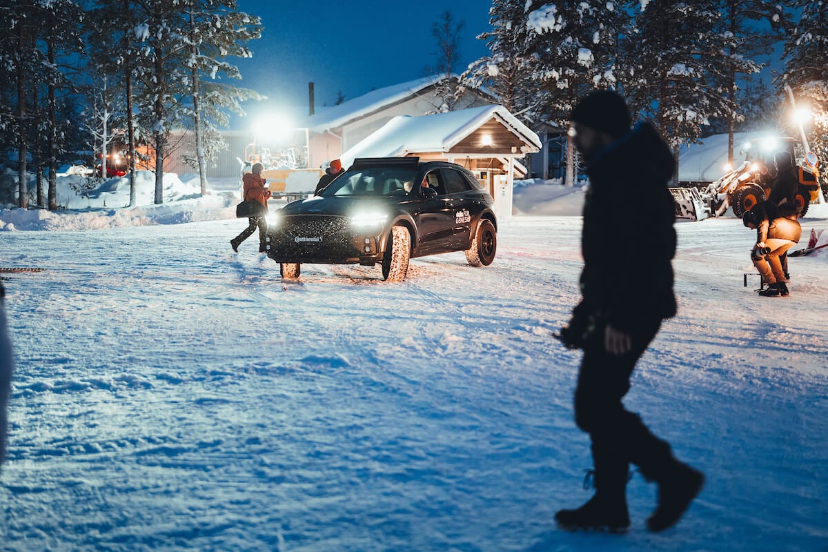 Night shot at the Continental Winter High Performance Event 2024 |