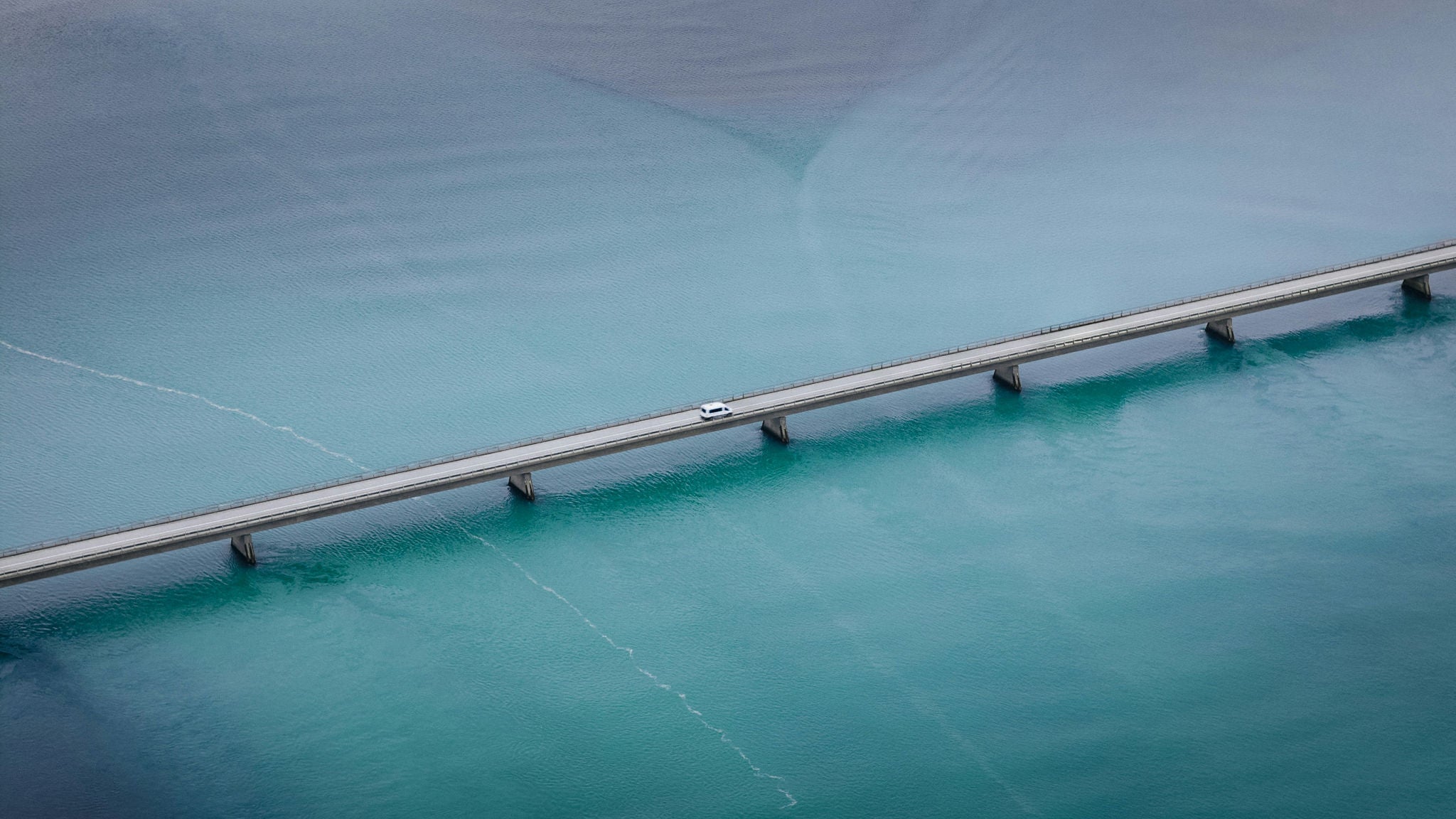 Water4 Van crossing a river
