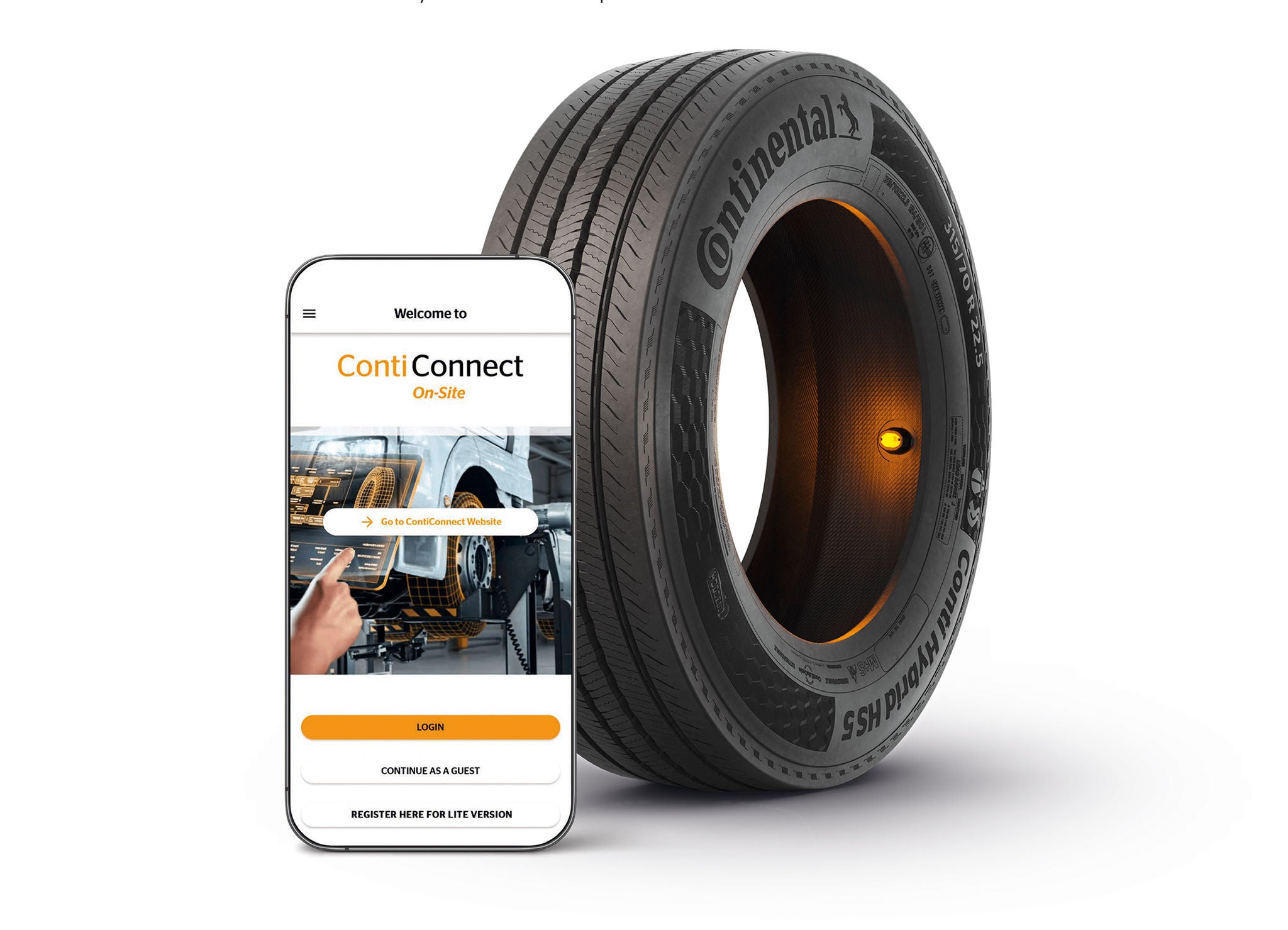 ContiConnect Lite with Gen2 sensor and intelligent tire