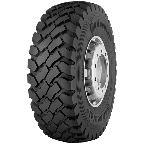 HCS tire product picture - 30 degree view. 