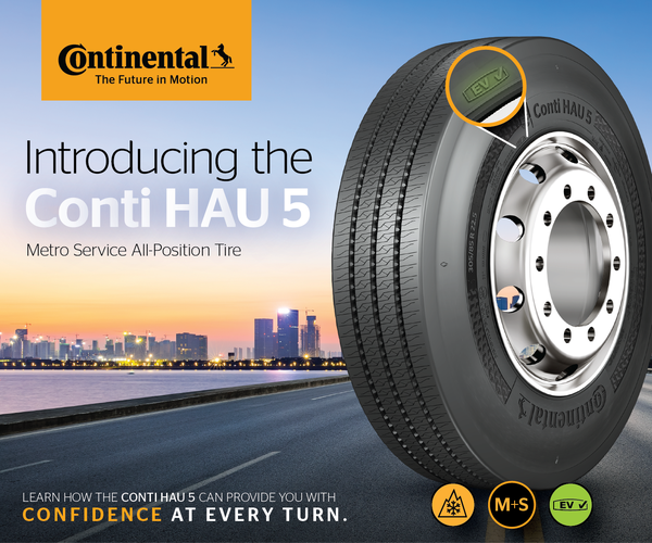 トイガン Conti Continental Introduces EV-Compatible Tire for Urban City Buses