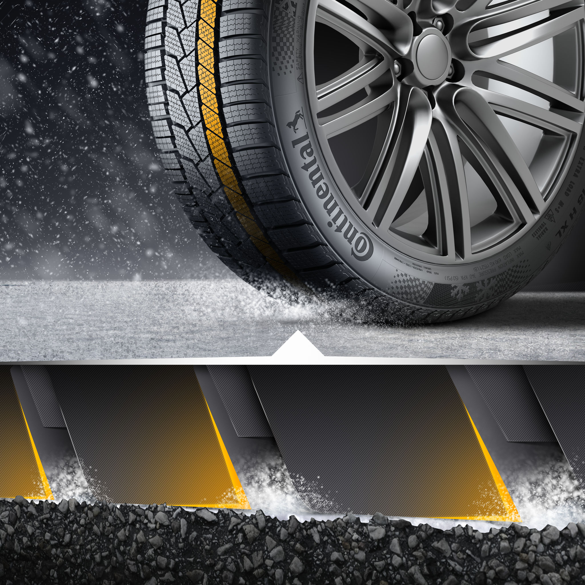 WinterContact TS860 S Technical Highlights WinterContact TS860 S Technical Highlights Braking Performance