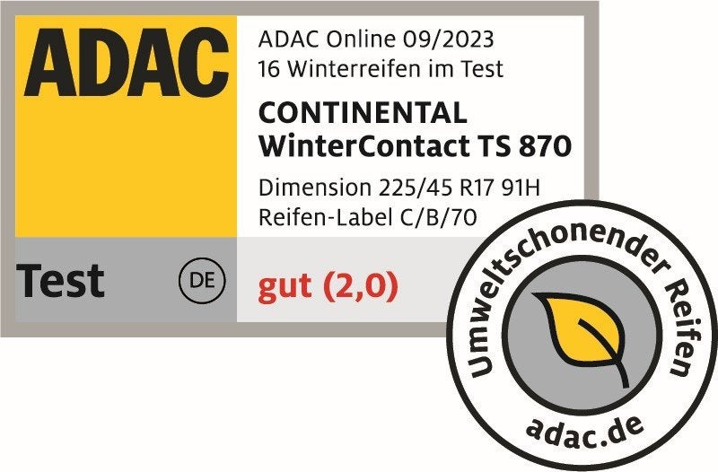 WinterContact TS 870 | ADAC 2023 TEST