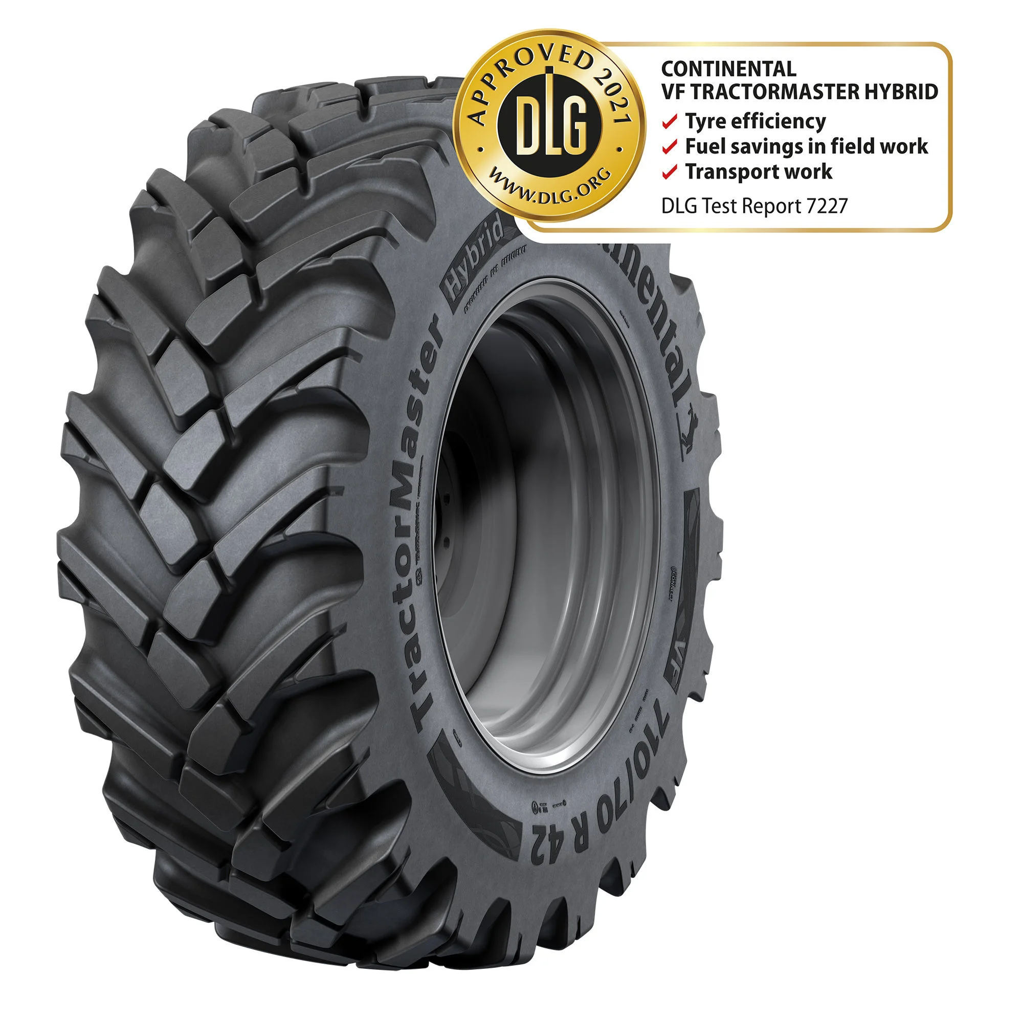 VF tractormaster hybrid DLG schváleno