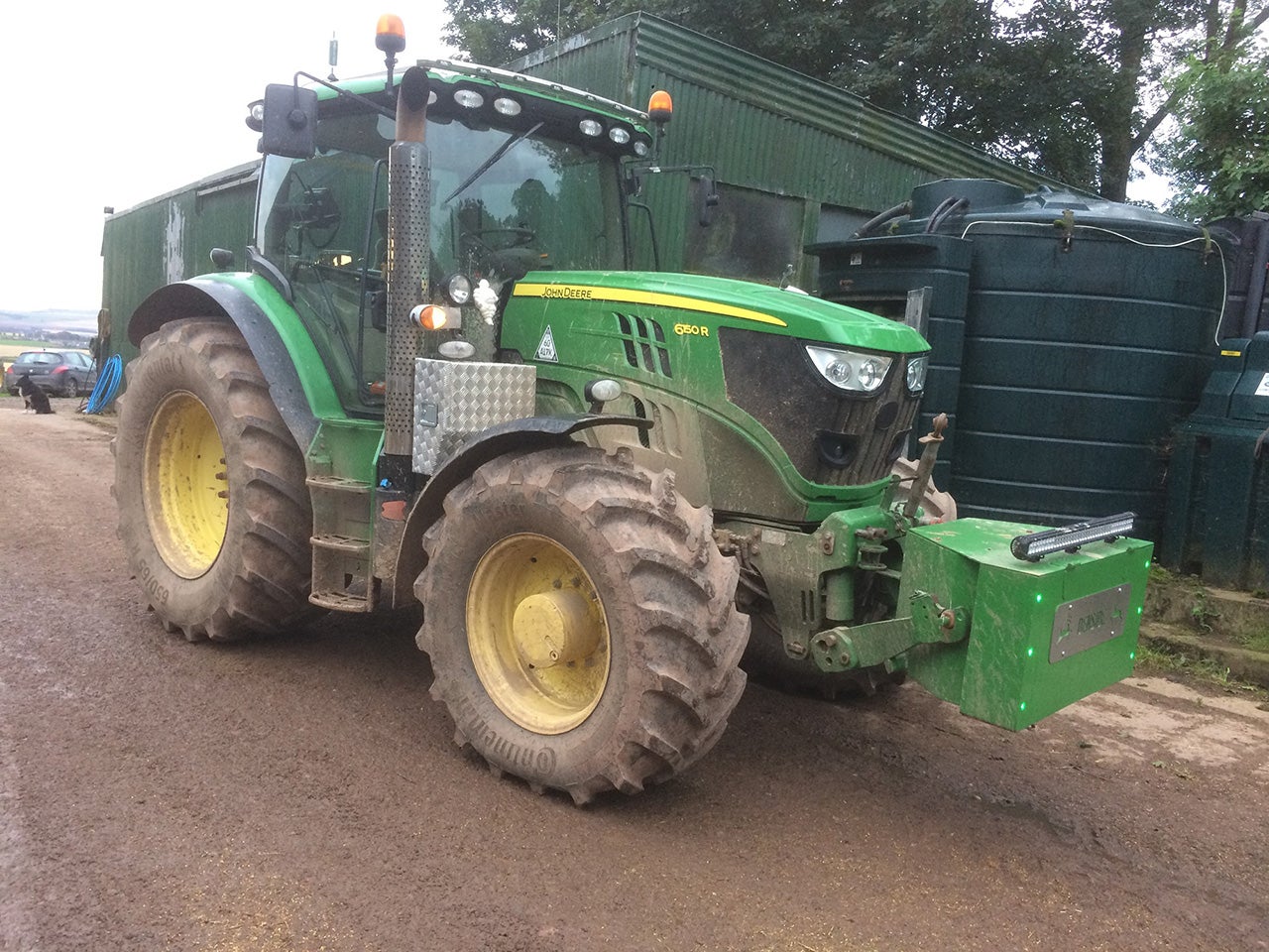 John Deere 6150R with Continental TractorMaster