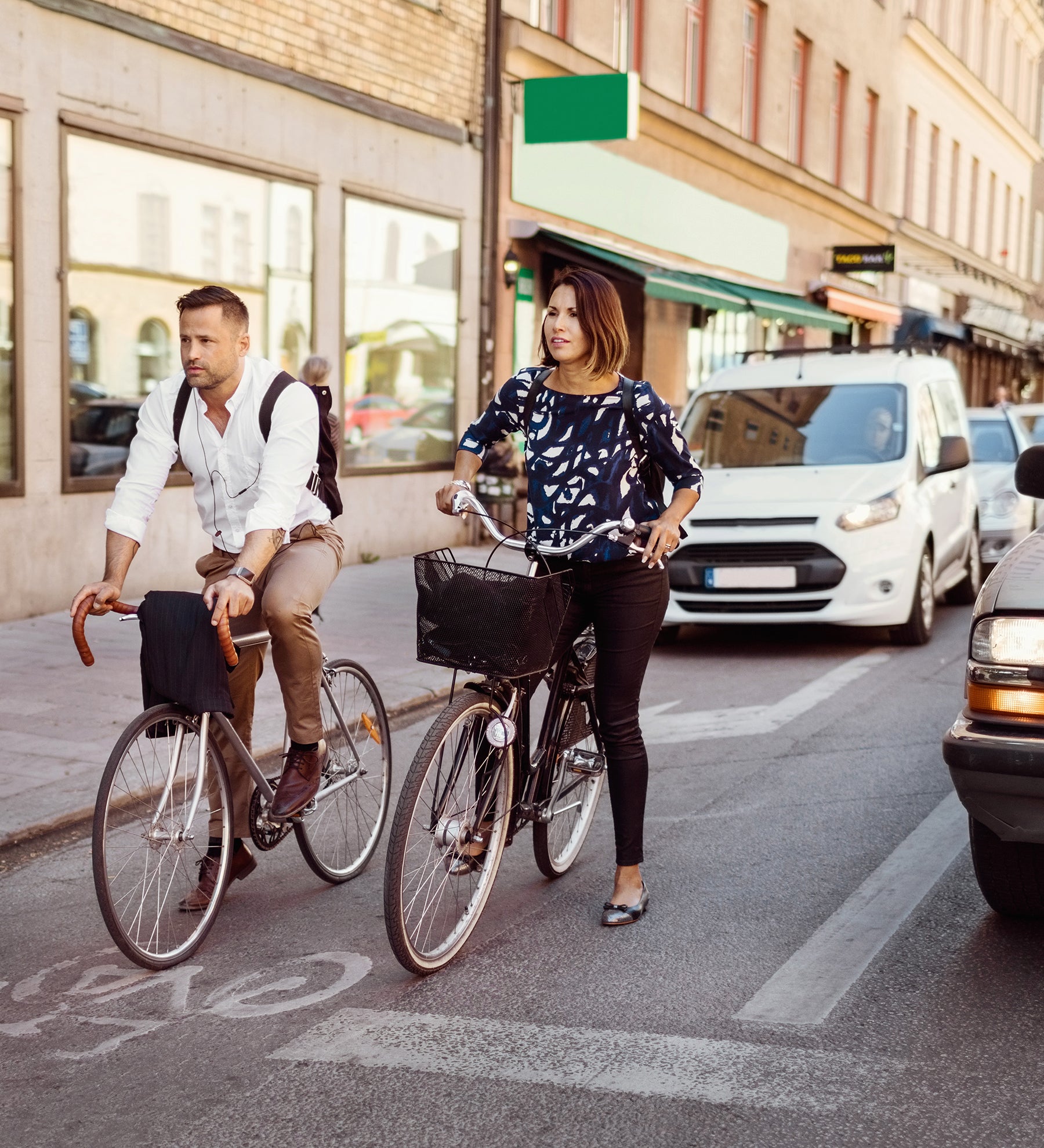 Achieving bike safety with technology Transportes público