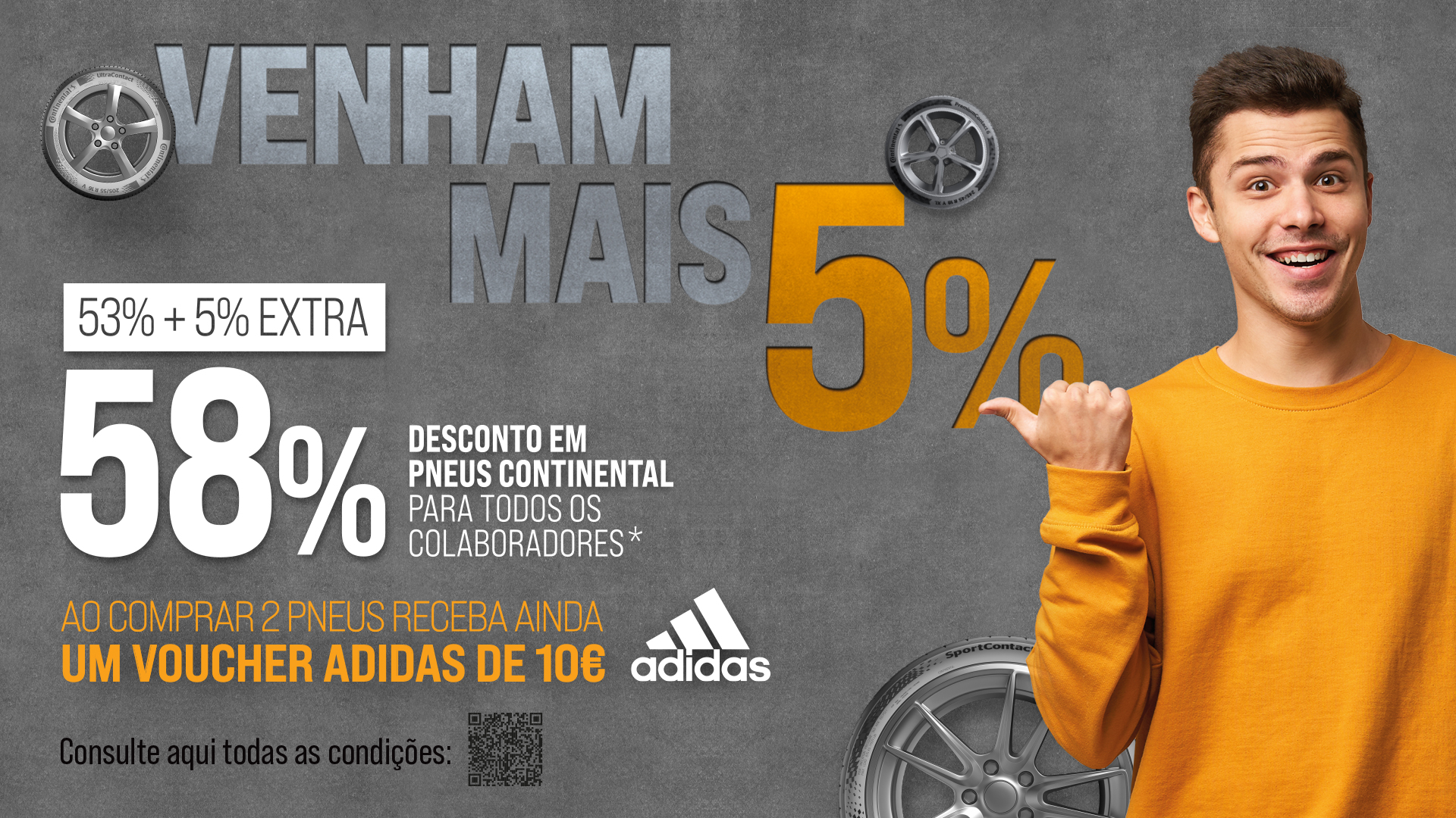 Campanha colaboradores Continental - 2023