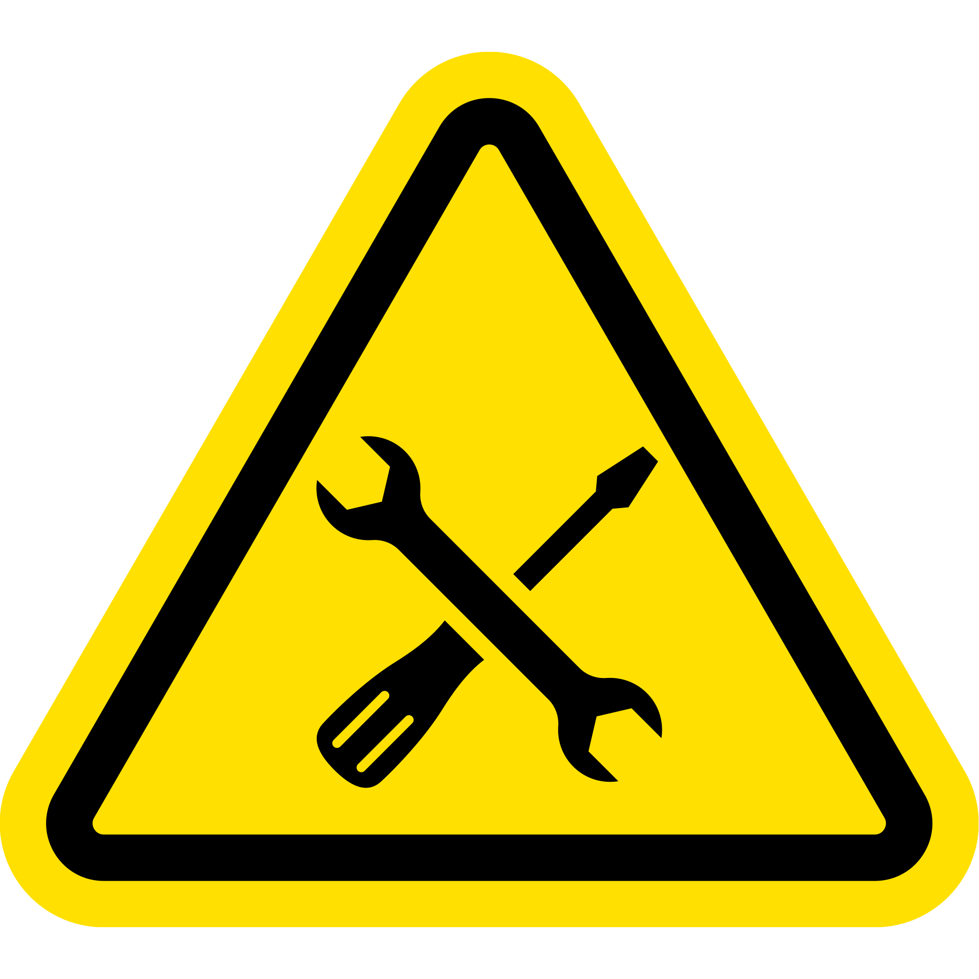 Logo Safety Warning