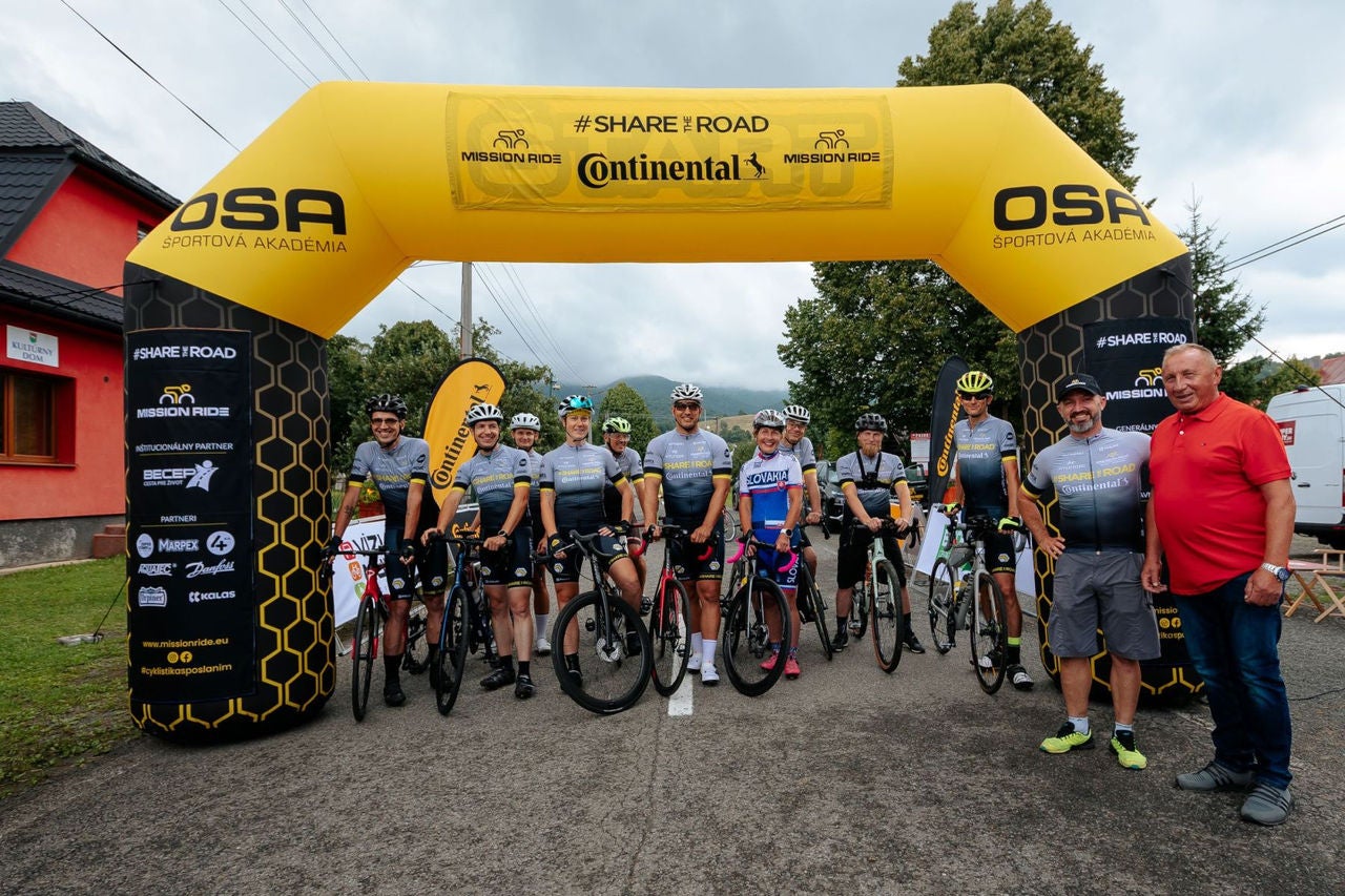 Charitatívny cyklistický maratón „Mission Ride“