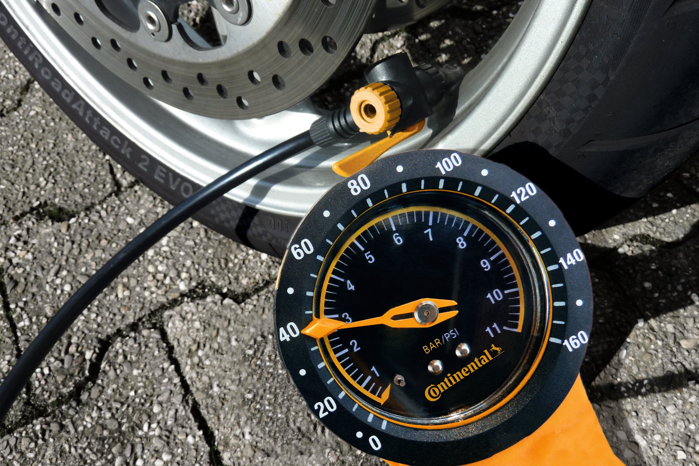 Tyre Pressure Continental tyres