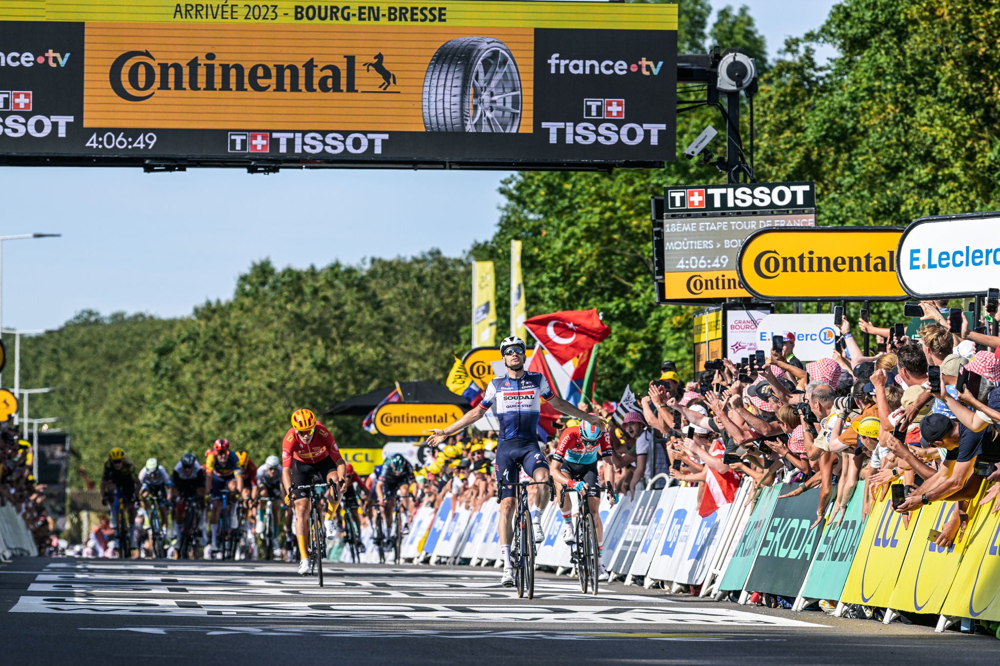 Den officielle medalje i Tour de France