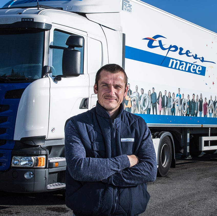 Technical Manager Philippe Barbier from the company Express Marée, France.