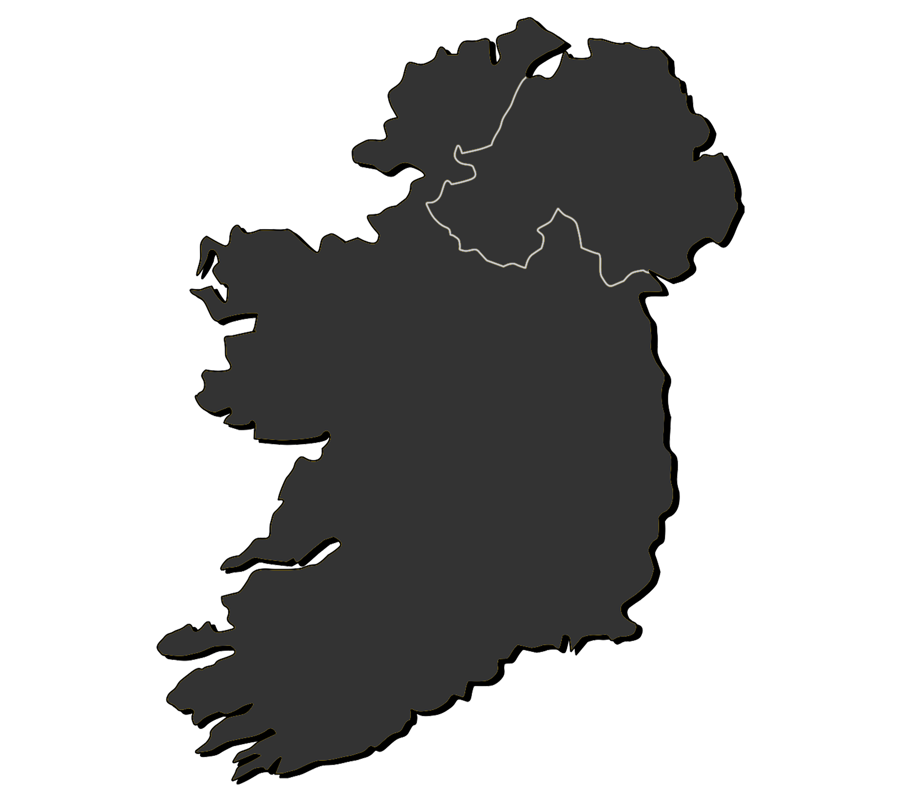 Map of Ireland