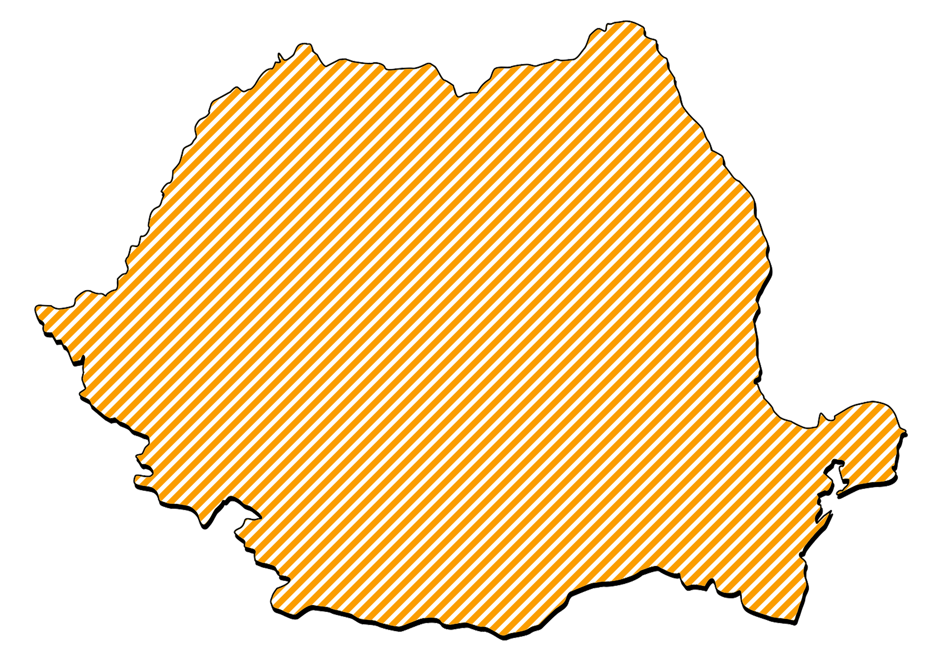 Map of Romania