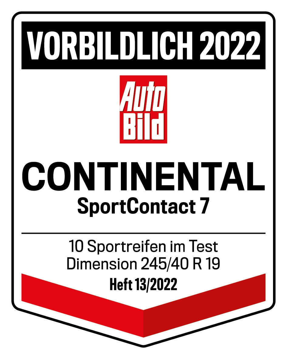 Testergebnis Auto Bild SportContact 7