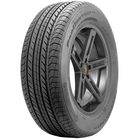 ProContact GX tire product picture - 30 degree view. 