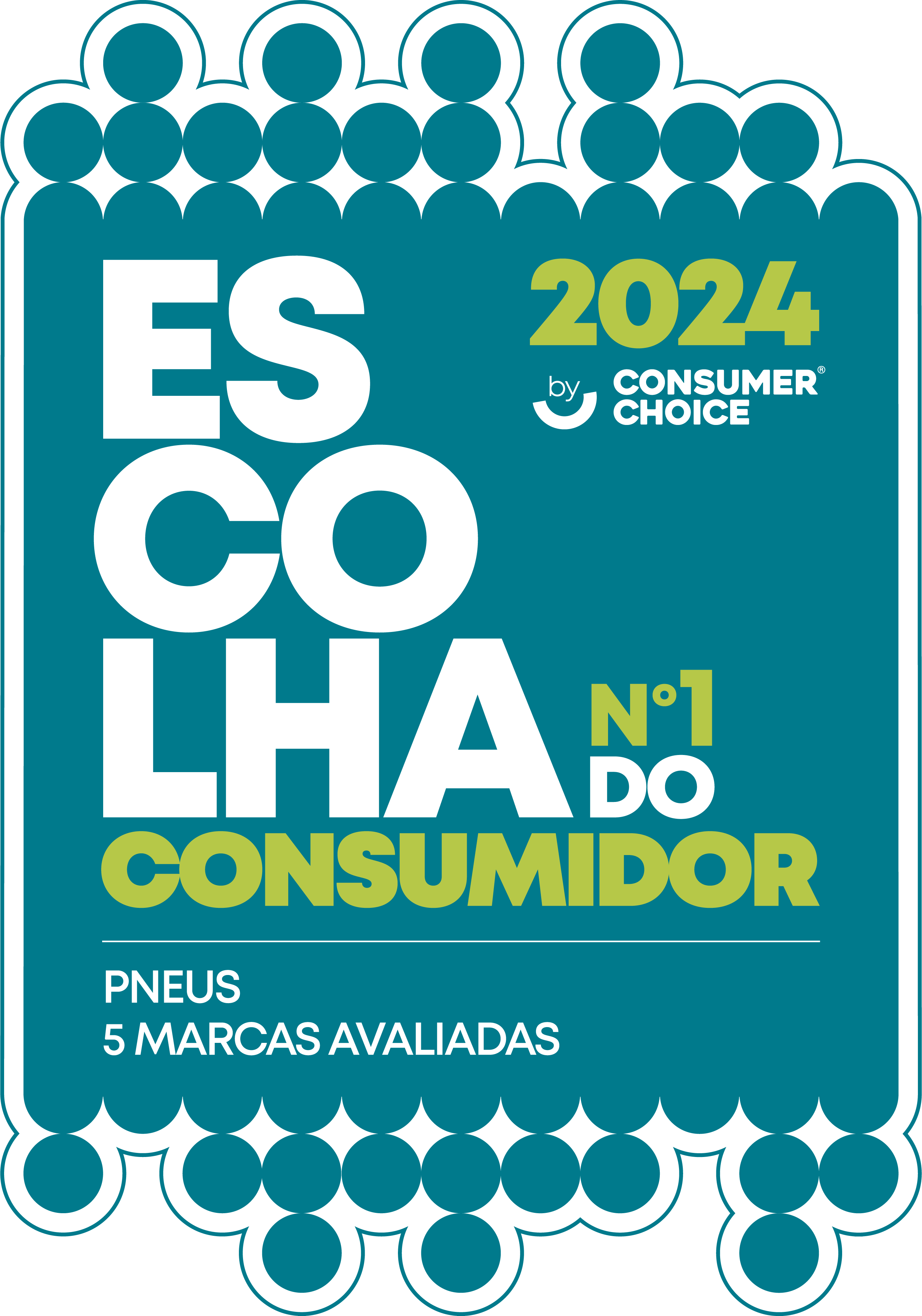 Continental eleita Escolha do Consumidor 2024 na categoria pneus