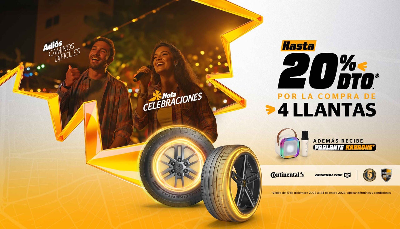 (Banner Promoción llanta Continental Colombia - Hola Aventura)