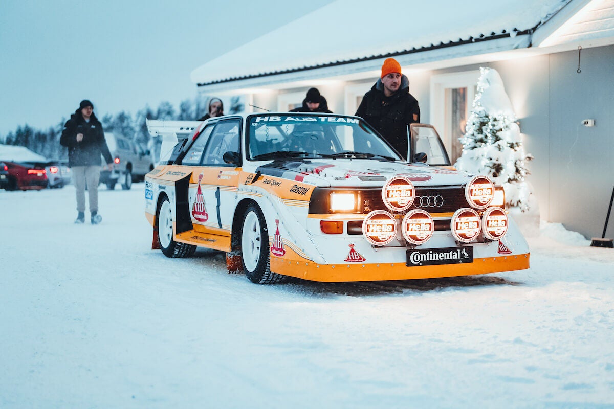 HB Audi team at the 2024 Continental winter high-performance event 