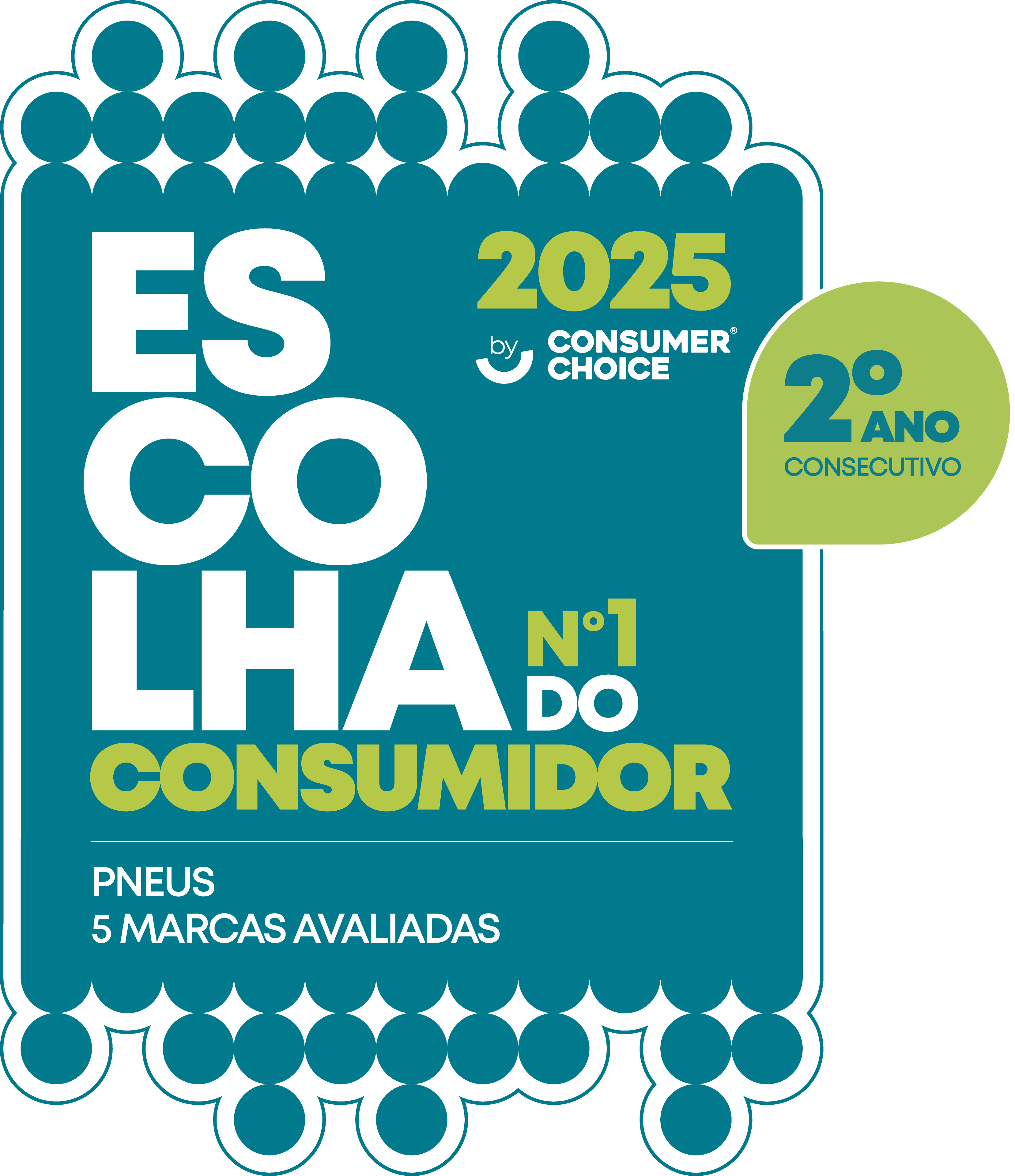 Continental eleita Escolha do Consumidor 2025 na categoria pneus