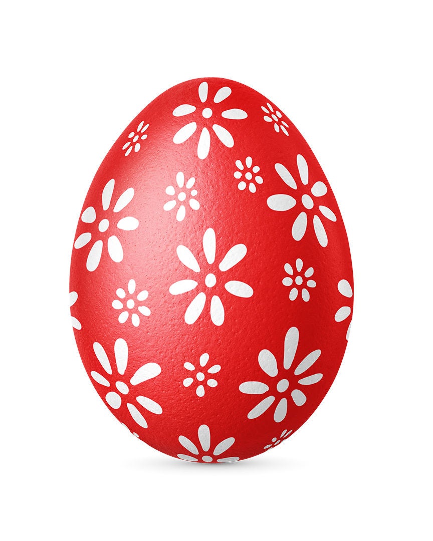 Rotes Osterei